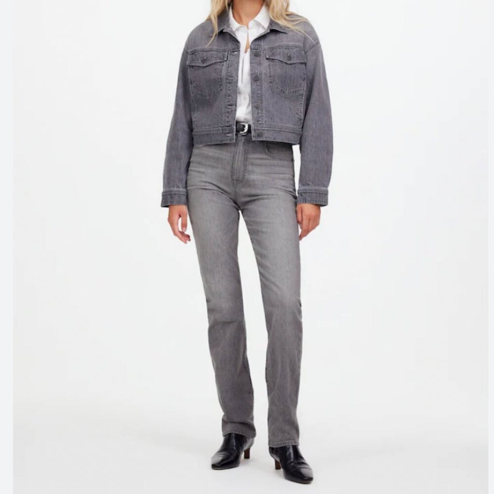 Madewell 90's jeans in grey